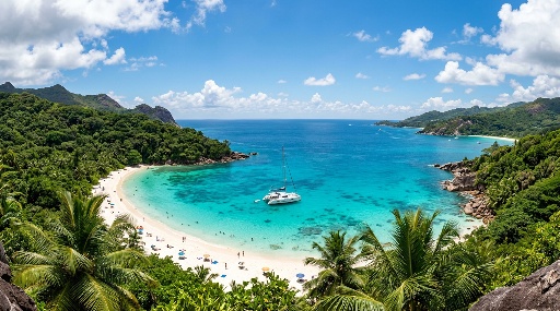 Seychelles by Catamaran - Island Hopping with Sea Wave