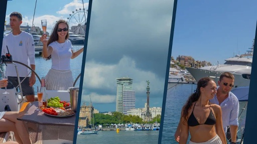 Two-Hour Private Yacht Tour in Barcelona